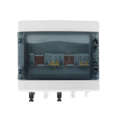 ���z�����d PV �R���o�C�i�{�b�N�X���ی�t�� 2 ���� 2 �o�� DC 600V �q���[�Y MCB SPD �h���{�b�N�X IP65 12ways(32A DC MCB)