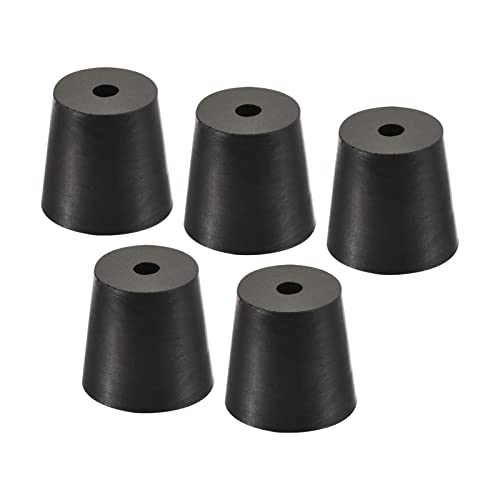 YOKIVE Gummistopfen Konisch 10 Stück – 20–26 Mm, Hitzebeständig, Säurefest, Für Löcher & Gewinde In Labor & Industrie
