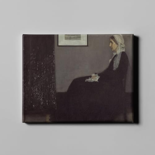 Cuadro de James Whistler: La Madre del Artista en lienzo de galería de alta calidad