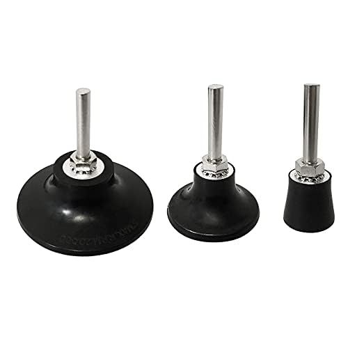 Tshya 9-Piece 2-Inch Drill Sanding Attachment Kit – Quick Change Disc Pad Holder With 1/8 And 1/4 Shanks For Die Grinders And Rotary Tools