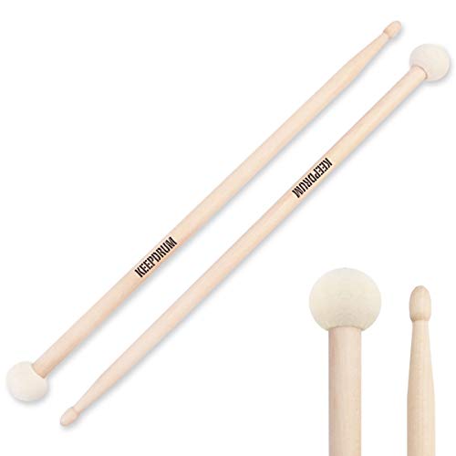 Baguettes de batterie FC1-A Keepdrum pour corriger le rebond et la fatigue