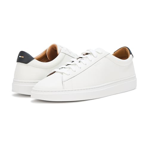 Image of BOSS Men's Kieran Smooth Leather Tennis Sneaker