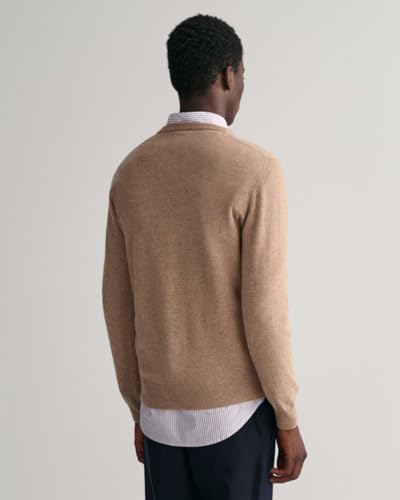 Gant Superfine Lambswool V Neck Sweater M