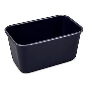 zyliss E980198 Teglia per Pane Antiaderente, 1L, Acciaio al Carbonio, Blu Scuro, Stampo Plumcake, Stampo da Forno Rettangolari Riutilizzabili, Lavabili in Lavastoviglie