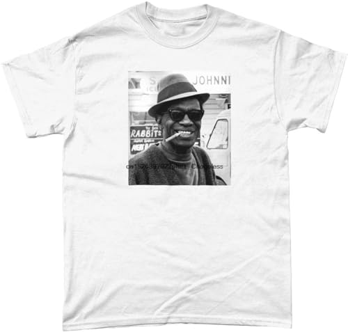 Photo de XiangZai Koszulka Lightnin' Hopkins Crew Neck Unisex Short Sleeve T-Shirt White S
