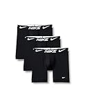 Nike Essential Cotton Stretch W/Fly Trunk Underwear (3-Pack) Bañadores Ajustados para Hombre, Medium