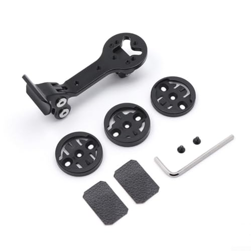 Soluzione di montaggio compatibile: include 1 adattatore di montaggio e 3 basi per computer, progettate per adattarsi a vari computer da bicicletta, tra cui i modelli ICS01/02, perfetta integrazione con la configurazione del ciclismo.