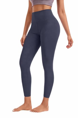 BCOFUI Womens High Waisted Yoga Pants Tummy Control Leggings Dark Gray
