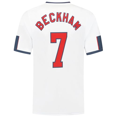 Maillot de Foot Angleterre Beckham Domicile - 1998 - S