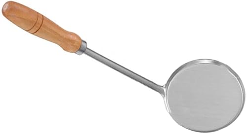 Hemoton 1 juego de moldes para hacer gofres fritos con mango para hacer gofres, moldes de hierro de aluminio para panfles para bunuelos, galletas