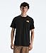 THE NORTH FACE Men's Evolution Tent Short-Sleeve Tee | Cotton Shirt with a Graphic Design, Set-in Sleeves, Ribbed Collar, TNF Black, Medium