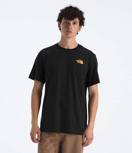 THE NORTH FACE Men's Evolution Tent Short-sleeve Tee | Cotton Shirt With a Graphic Design, Set-in Sleeves, Ribbed Collar3