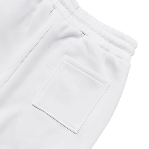 Mens Cargo Sweatpants Heavyweight Drawstring Fleece Joggers Workout Active Running Pants Baggy Trousers with Pockets4