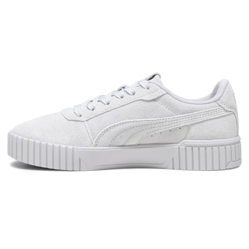 Image of PUMA Womens Carina 2.0 Sd Lace Up Sneakers Shoes Casual - Grey - Size 9 M