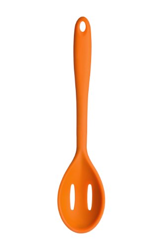 Premier Housewares Zing Silicone Slotted Spoon - Orange