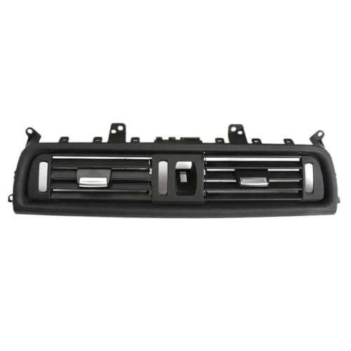 Grille de ventilation centrale pour tableau de bord de BMW Série 5 F10 F11 520i 535i noir
