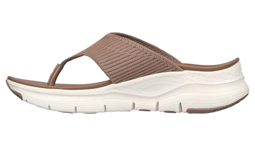 Image of Skechers Women Arch Fit Easy Day Flip Flops
