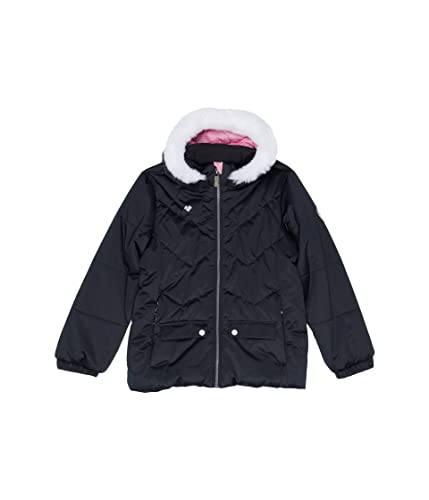 Obermeyer Girl's Roselet Jacket (Toddler/Little Kids/Big Kids) Black 6 Little Kids