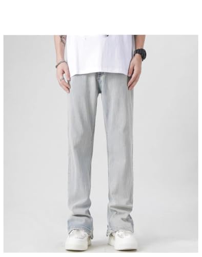 Men's Spring Autumn Jeans American Straight Casual Long Pants3