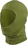 RYNOSKIN: Outdoor Clothing, Hunting Clothes, Camping Gear, Insect Repellent, Safari Clothes for Women & Men, Bug Out Repelente De Mosquitos, Under Amor, Base Layer - Hood, Green