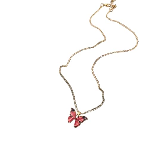 See full amazon price history chart for Pinapes New Fancy Koean Style Butterfly Necklace With Chain For Girls And Women Gold Plated Pendant Necklace (Red) Pinapes New Fancy Koean Style Butterfly Necklace With Chain For Girls And Women Gold Plated Pendant Necklace (Red) (B0CW61SHTK) Amazon Price History, Amazon Price Tracker
