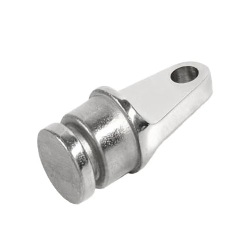 Quincaillerie bateau inox embout œil rond 7/8 finition miroir pour yacht