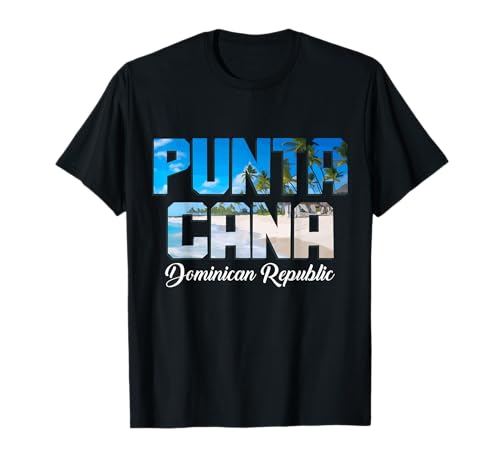 Punta Cana Dominican Republic Beach Surfer Souvenir Vintage T-Shirt for Men Women Kids