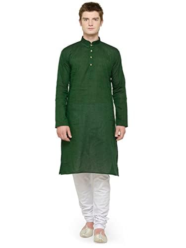 rg designers Elegant Kurta Stylish and Comfortable Ethnic Wear for Men Festivals and Events Plain Solid Full Sleeves-picture-11