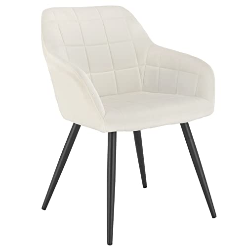 Woltu 1x Silla De Comedor Nordica Estilo Vintage Juego De 1, Silla De Cocina Silla Tapizada Con Reposabrazos Tapizadas En Terciopelo, Estructura Woltu 1x Silla De Comedor Nordica Estilo Vintage Juego De 1, Silla De Cocina Silla Tapizada Con Reposabrazos Tapizadas En Terciopelo, Estructura