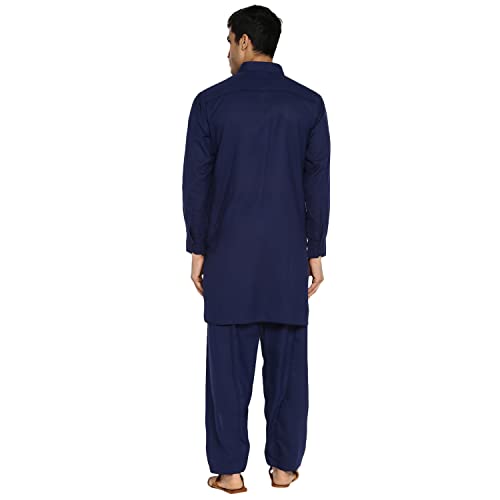 Image of Royal Kurta Men's Cotton Pathani Suit
