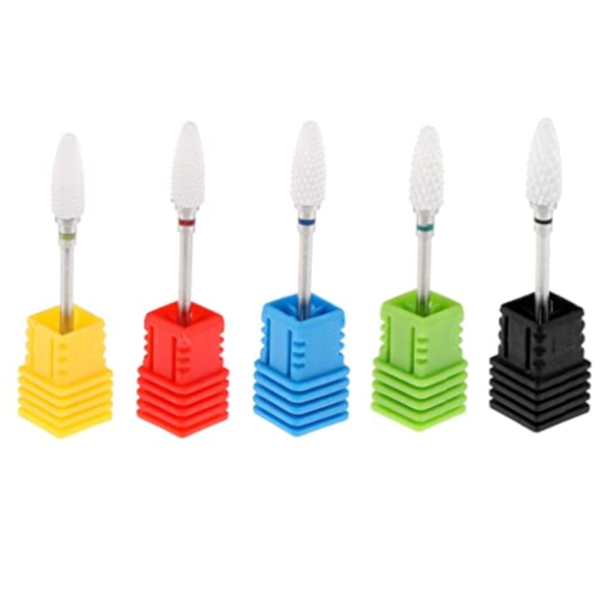 Electric Ceramic Nail Drill Bit Grinding Head for UV Gel Polish Remover