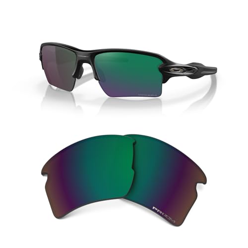 Oakley Authentic Flak 2.0 XL OO9188 00005259 Prizm Shallow Water Polarized Replacement Lenses+ Bundle Microfiber Pouch -Frames Not Included