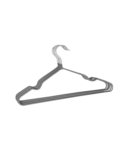 Cintres pour vêtements pour enfants standard, métal, crochets réglables, paquet multi pièces cod.9270 (5, 9270-gris)
