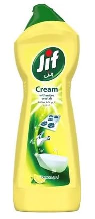 Jif Cream Cleaner, Lemon, stain remover with micro crystal technology 660grams
