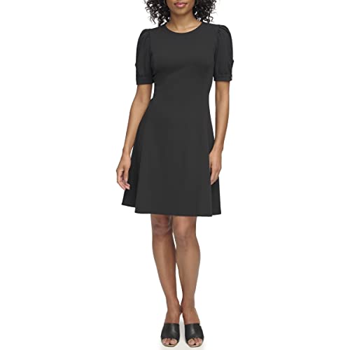 Robe noire DKNY Dd2j1399 la solution confort pour silhouette galbée