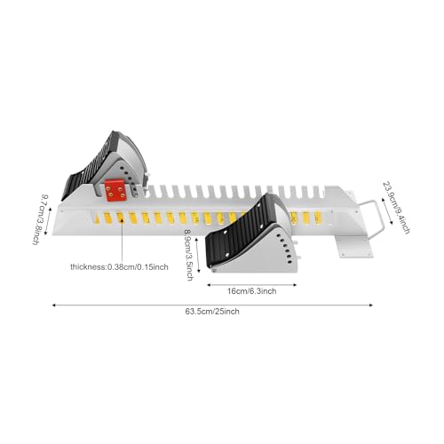 image for Josbuynls Track Blocks, 6 Angle Adjustable Starting Blocks Track and F