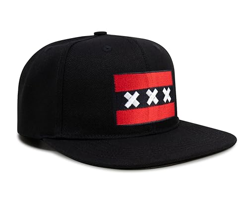 Image of International Tie City Hat for Men and Women, Adjustable Snapback Trucker Baseball Cap with Embroidered Patch
