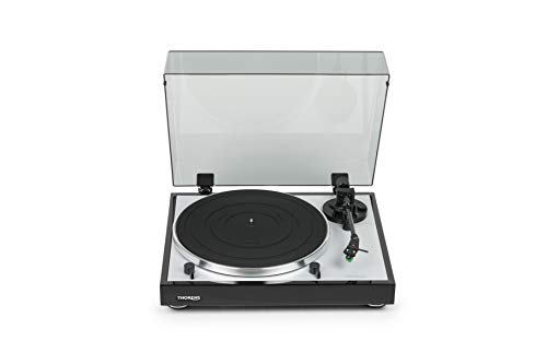 Thorens TD 402 DD Platine Noir Brillant - Les Beatles, Paul McCartney, John Lennon, RIngo Starr, George Harrison Thorens TD 402 DD Platine Noir Brillant – Image 3