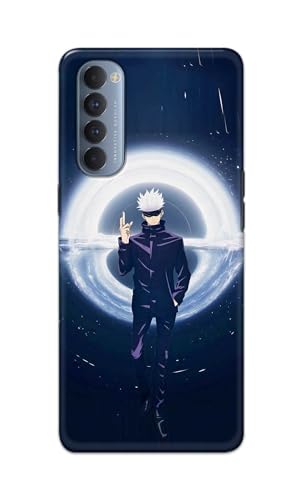 Image of Printed Hard Back Cover for Oppo Reno4 Pro Back Cover (Popular Anime Character -J2) -190724(EA)
