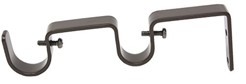 Urbanest Double Curtain Rod Bracket for 1