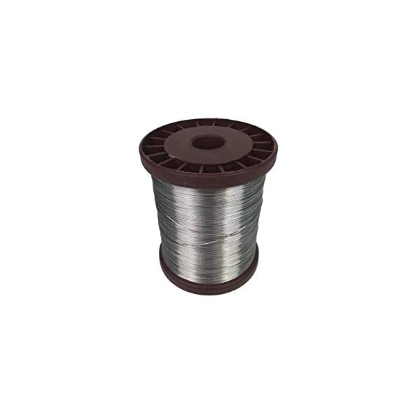 APIFORMES Wabendraht Rostfreier Edelstahl SS304 Ø 0,4 mm - 1000 g | Rähmchen | verdrahten | Beuten | Honig | Bienen… – Bild 3