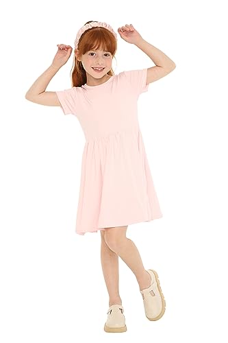 Mud Kingdom Little Girls Twirly Skater Dress for School Party Summer A-Line2