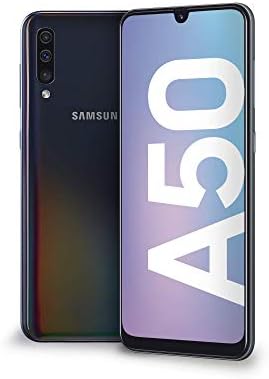 Samsung Galaxy A50 2019 Smartphone, Display 6.4″ 128 GB Espandibili, Dual Sim, Nero [Versione Italiana] (Ricondizionato)