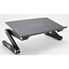 Uncaged Ergonomics WorkEZ – Soporte ajustable para computadora portátil para escritorio, soporte para computadora portátil con altura ajustable, soporte plegable de aluminio para enfriar computadora y