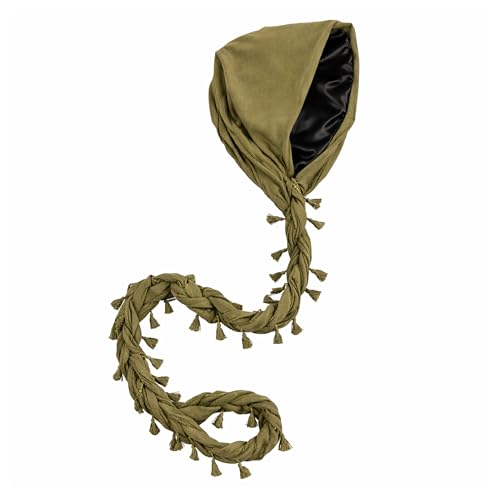 Image of Red by Kiss Bow Wow Premium Satin Mens Turban - Anti Breakage Moisture Retention, Stylish Soft Light Comfort Headwear