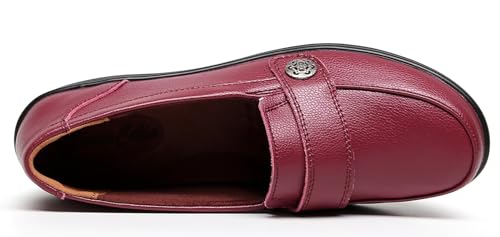 Image of VenusCelia Women's Band Walking Flat Loafer | Casual Shoes