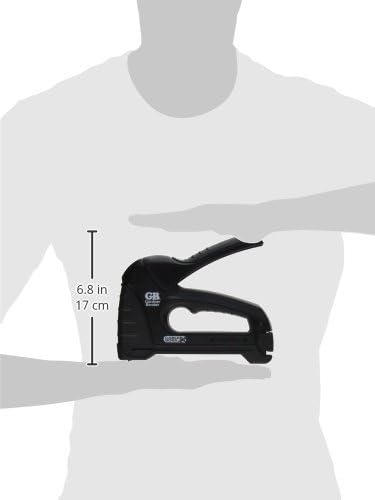 Miniatura 7 de Gardner Bender MSG-501B - Pistola grapadora de cable resistente, grado profesional, asegura (NM) coaxial y cable de bajo voltaje, negro