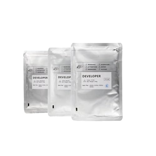 UAZNJFZ 1PCS FC28 Developer Powder Compatible with E- 2020c 2330c 2830c 3530c Replacement(Y)