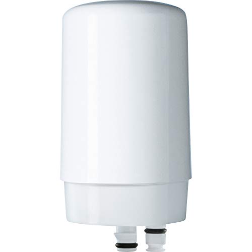 Brita 36309CT On Tap Faucet Replacement Water Filter Cartridge, Blue, White, 6