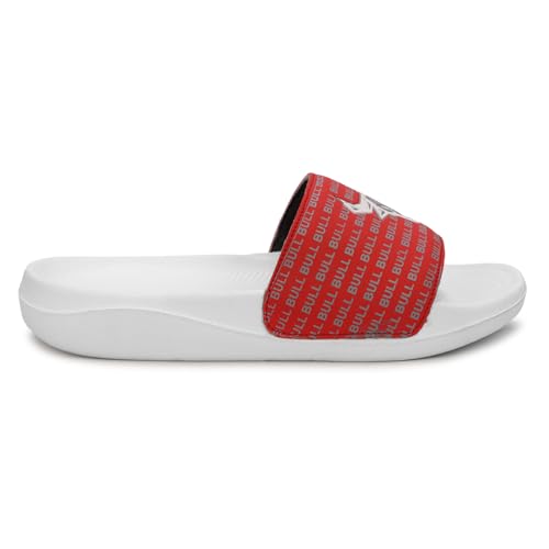 Image of PERY-PAO Sliders for Men | Lightweight Comfortable Boys Slippers | Flip-Flops White | Black | Sea Green | Red